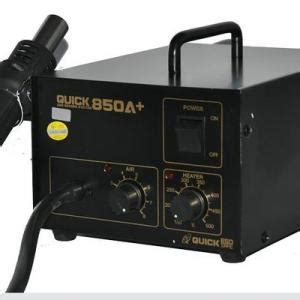 QUICK A Blower Hot Air Rework Station W V Heat Gun Lead Free Soldering Station For
