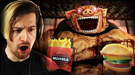 A Terrifying Fast Food Horror Game Happys Humble Burger Farm Full