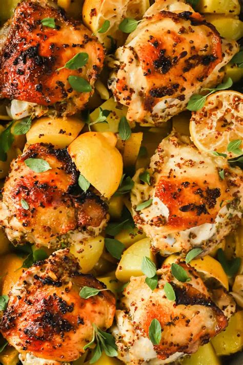 Greek Lemon Chicken And Potatoes ~sweet And Savory