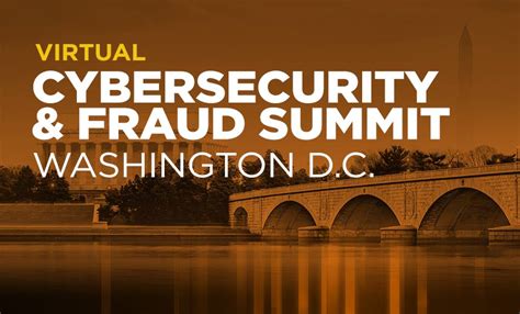 Virtual Cybersecurity Fraud Summit Washington D C 2020 InfoSecMap