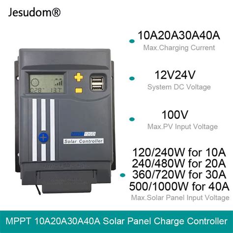 Shop Generic Mppt Solar Charge Controller 10a 20a 30a 40a With Wifi 12v24v Solar Panel Regulator