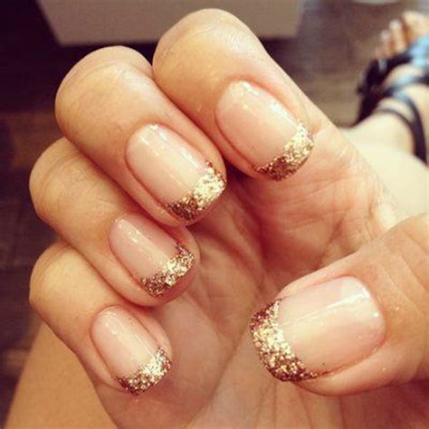 Ideas Of French Manicure Nail Designs Art And Design Gold Nails