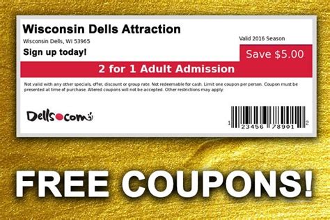 FREE Wisconsin Dells Coupons! | Dells.com Blog