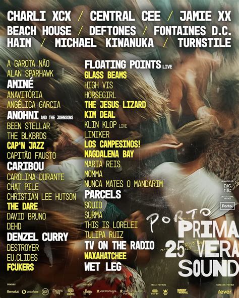 El Primavera Sound Porto 2025 desvela sus horarios