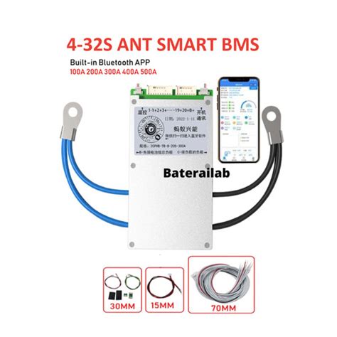 Jual Smart Ant BMS 7S 16S 100A ANT Lifepo4 Li Ion Lipo LTO With