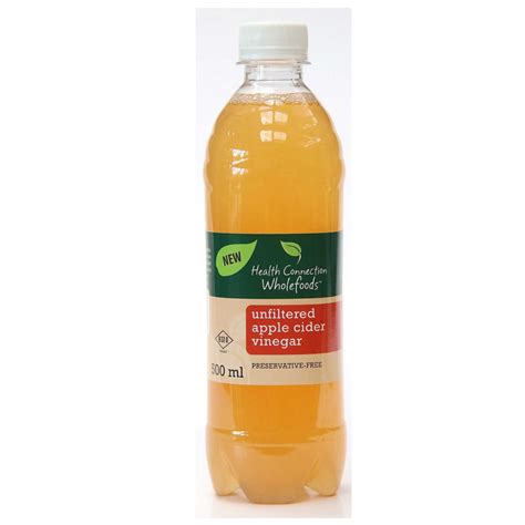 Apple Cider Vinegar Unfiltered 500ml Carbsmart