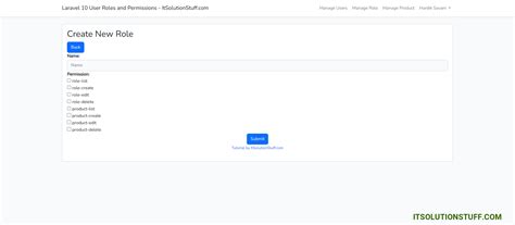 Laravel 10 User Roles And Permissions Tutorial ItSolutionStuff