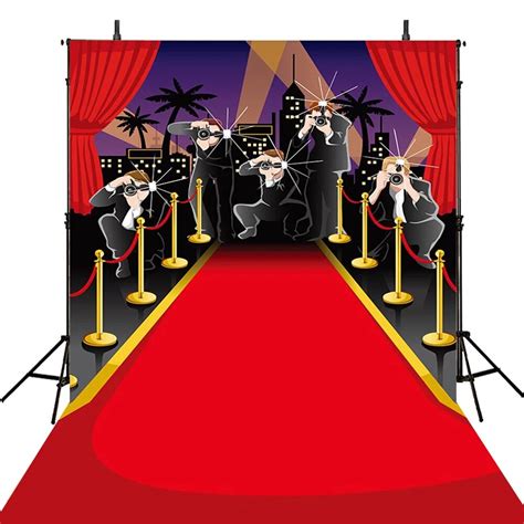 Red Carpet Photography Backdrops Hollywood Stars Backdrop For ...