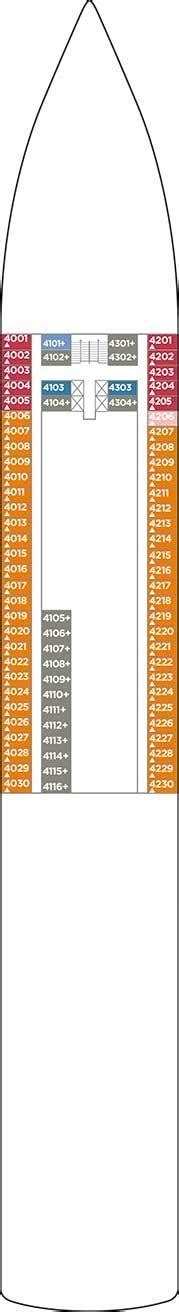 Norwegian Sky Deckplan Kabinen Plan