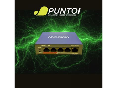 Hikvision Ds-3e0105p-e/m(b) - Comprá en San Juan