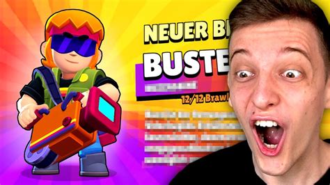 NEUER BRAWLER BUSTER NEUE BOX GRATIS SKINS UPDATE Brawl Stars