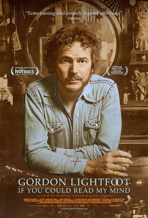 Gordon Lightfoot Documentary ‘if You Could Read My Mind Due Best