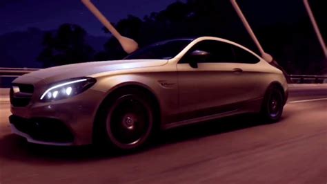 Forza Horizon 5 Mercedes C63 S AMG Night CINEMATIC YouTube