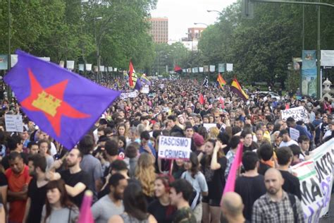 General Bloc Llatinoamericana Miles De Antifascistas Recorren El Centro De Madrid Contra El