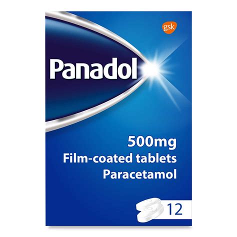 Panadol Tablets Out Of The Packet