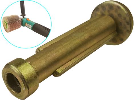 Удлинитель на болгарку 100мм для установки щеточных насадок купить в E-1