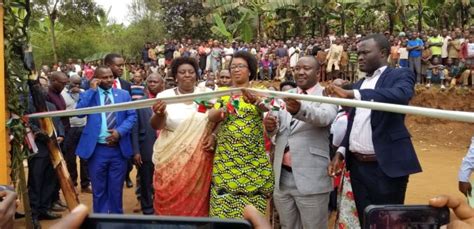 Burundi Inauguration De La Radio Voix De La Paix Et Du Développement