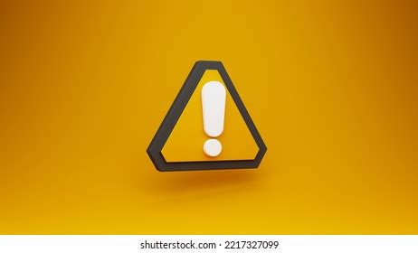 Yellow Warning Sign Symbol Alert Safety Stock Illustration 2217327099 ...