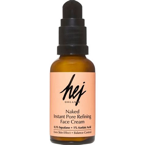 HEJ ORGANIC Naked Instant Pore Refining Face Cream 30 Ml Ecco Verde Online Shop