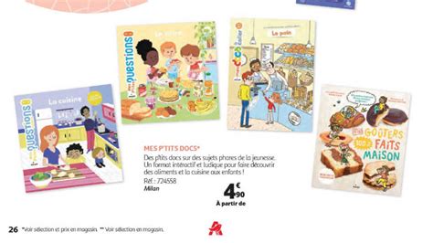 Promo Mes P Tits Docs Milan Chez Auchan Direct Icatalogue Fr