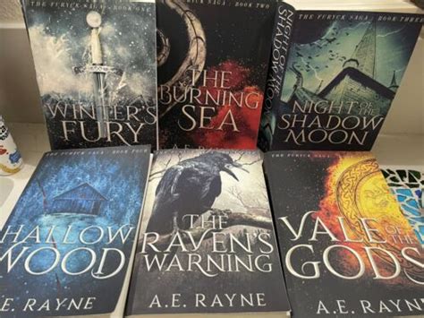 The Furyck Saga By A E Rayne Book Set 1 2 3 4 5 And 6 Fantasy Ebay