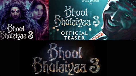 Bhool Bhulaiyaa 3 Teaser Karthik Aryan Vidya Balan Tripti Dimri