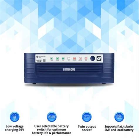 Luminous Eco Watt XL Rapid 1650 Square Wave Inverter For 03 03 2023