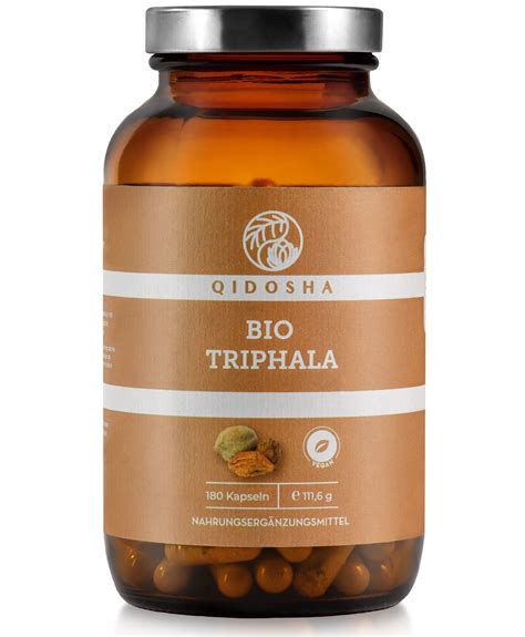 QIDOSHA BIO Triphala 112 G Shop Apotheke