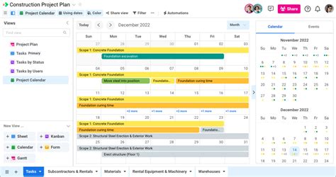 Work Schedule Calendar