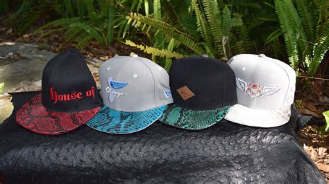 Hats Exotic Leather