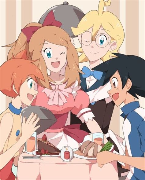 I Do Ship Ash With Misty ♡ I Just Dont Ship Serena With Clemont P Anyways I Give