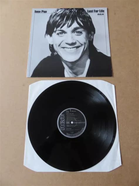 Iggy Pop Lust For Life Rca International Lp Pressing Nl David