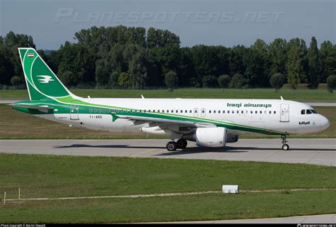 Yi Ard Iraqi Airways Airbus A Photo By Martin Oswald Id