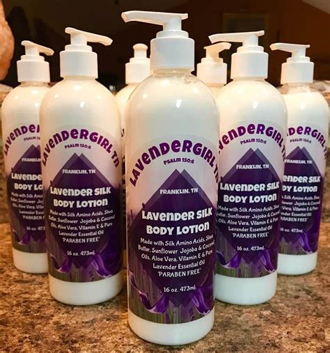 Silky Satin Lavender Lotion Lavender Lotion Lotion Hydrate Skin