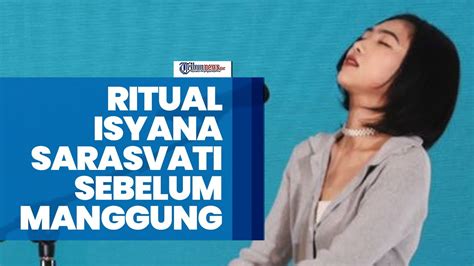 Ritual Isyana Sarasvati Sebelum Manggung Minum Air Putih Dan Ngobrol