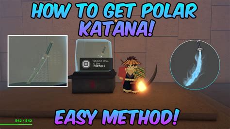 How To Get Polar Katana EASY METHOD Project Slayers Update 1 5