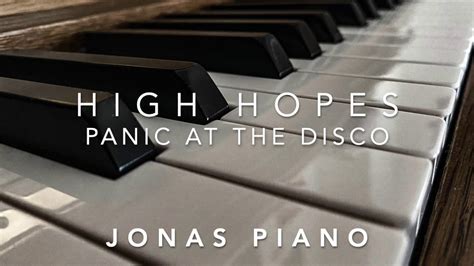 High Hopes Panic At The Disco Piano Cover Youtube