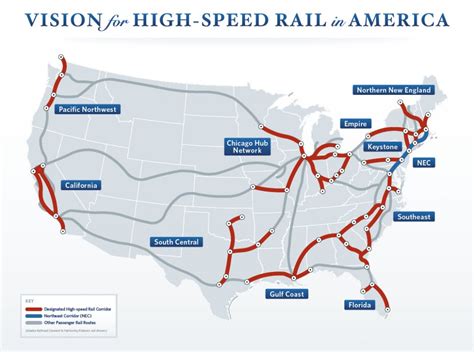 Riding The Rails - High Speed Rail Texas Route Map | Printable Maps