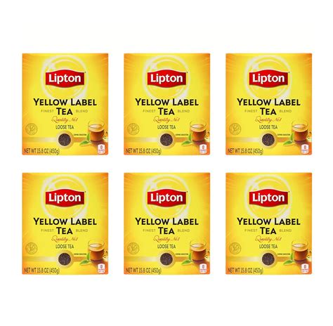 Lipton International Blend Yellow Label Tea 15 8oz Pack Of 6 In Nepal At Npr 21053 Rating 5