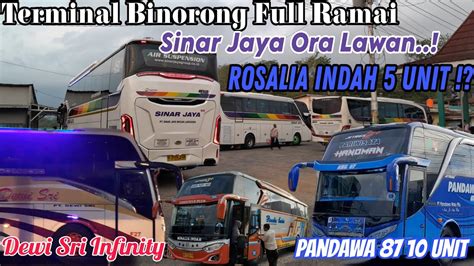 Ramai Banget Hari Inirosalia Indah Berangkat Unit Dan Unit Bus