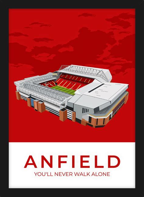 Anfield Stadium Map Print — Footy Geeks