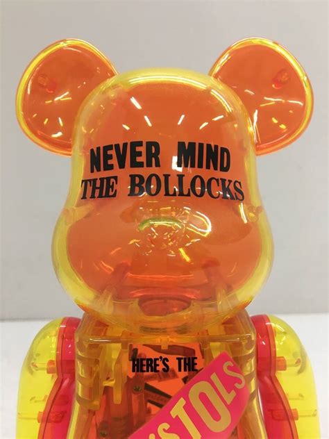 Yahoo オークション 0672914j Be Rbrick Sex Pistols Clear Ver 400