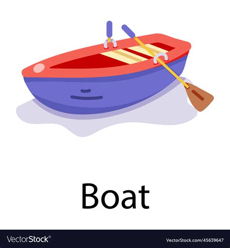 Boat Royalty Free Vector Image - VectorStock