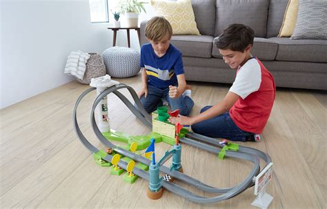 Best Buy Hot Wheels Mario Kart Circuit Lite Track Set Gray GHK