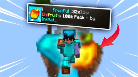 Con Este Texture Pack Ganaras Todas Tus Partidas De Bedwars Fruitful