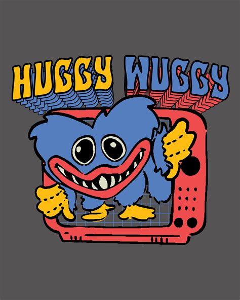 Huggy Wuggy TV Tee – Poppy Playtime