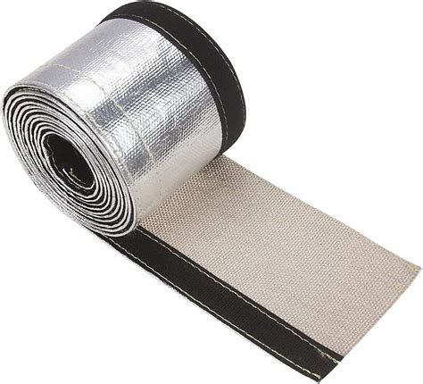 Id Metallic Heat Shield Sleeve Insulated Wire Hose Cover Wrap Loom