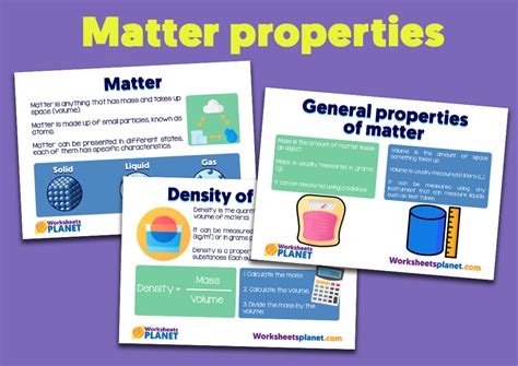 Properties of Matter for Kids | Easy Science For Kids