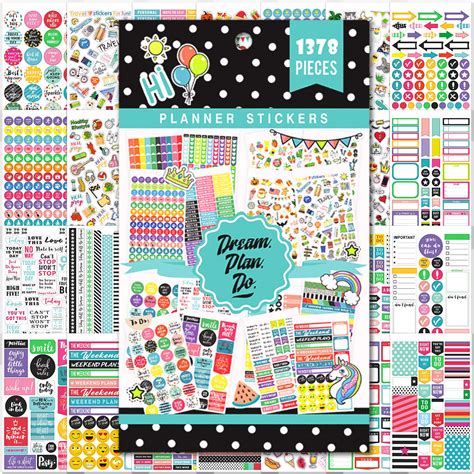 Planner Stickers for Hacking Your Pretty Planners - Ashley Yeo