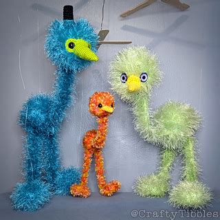 Ravelry: Walking Bird Marionette Puppet pattern by CraftyTibbles